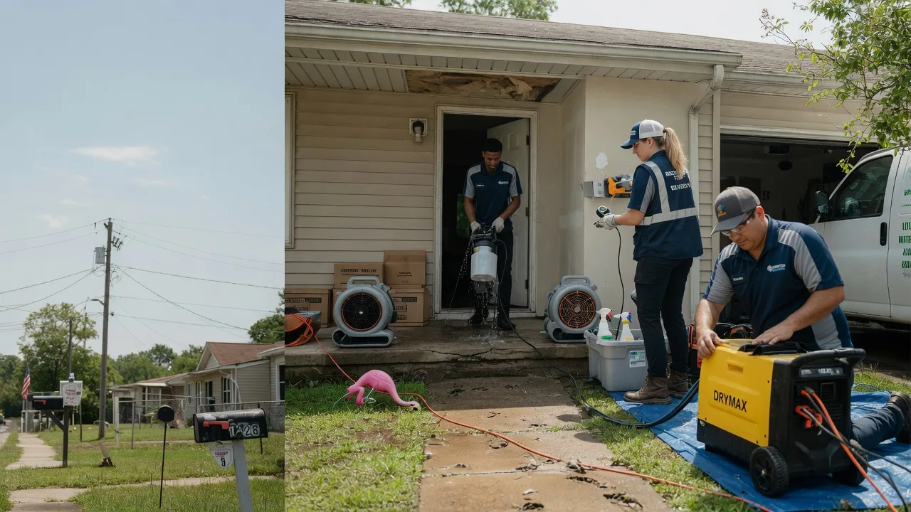 Storm Damage Water Removal in Sparta, TN near me